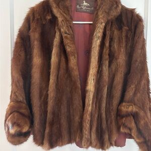 Vintage Fur capelet/jacket